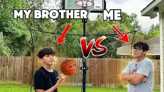 Heated Basketball 1V1 VS My Brother! *Insane* 🔥