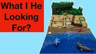 Lego Castaway On An Island MOC