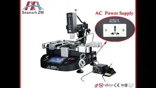 zhuomao bga rework station ZM R5860 english video Anne