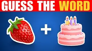 Guess The Word By Emoji || Emoji Quiz Challenge