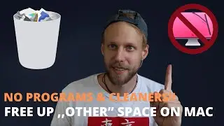 How to Free up ,,Other” Space On Your Mac (Don’t install any cleaning programs!)