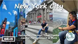 New York City Día 3 (Viaje en Helicóptero, Times Square, Museos, Summit... GUIA COMPLETA) vlog#26