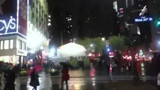Manhattan at night