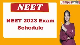 NEET 2023 Exam Schedule | NTA | BSc | Admissions | Fees | Courses | Program