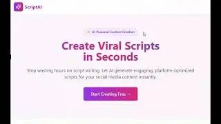 AI Script Generator – Claude AI Demo 📝🤖