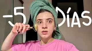 preparándome para un viaje 5 DÍAS ANTES