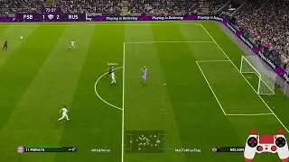 eFootball PES 2020, PES 2021: дальний пас верхом.