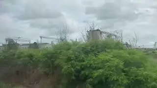 Старые вагоны от эд9м + странная электричка
