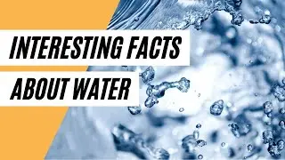 Interesting Facts About Water (Ionized Water) 