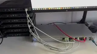 Ubiquiti switch 24porty iperf USW-24-POE