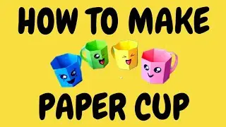 How to make Paper Cup | Easy | Creatorzz