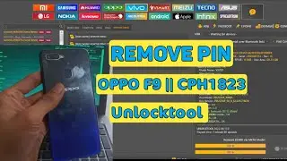 Remove pin Oppo F9 via unlocktool || one click