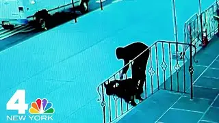 Man attacks 68-year-old outside Queens church, robs her while she lays on the ground | NBC New York