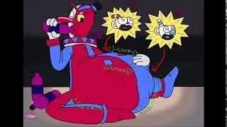 CUPHEAD & MUGMAN ARE STUCK IN THE BEPPI THE CLOWN'S VORE