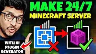 How To Make 24/7 Minecraft Server Without any Queue | Best 24/7 Minecraft Server Hosting😇