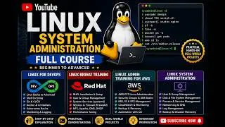 Linux System Administration Crash Course | Linux Administration Full Course | Redhat Admin Course