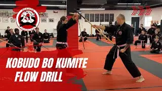 Kobudo Bo Kumite Flow Drill