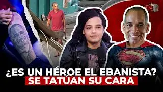 ¿ES UN HÉROE EL EBANISTA DE LA ROMANA? SE TATÚAN SU CARA POR DEFENDERSE DE LADRONES