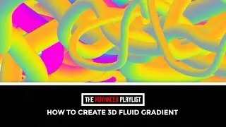 Fastest Way To Create 3D Fluid Gradient in Photoshop