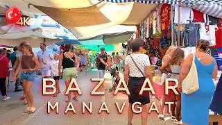 Manavgat BAZAAR 📍 THURSDAYS MARKET 4K BAZAAR 