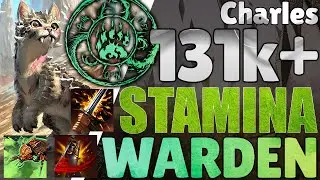 🐻 Stamina Warden 131𝓀+「𝙉𝙚𝙬 𝙈𝙚𝙩𝙖」ESO Scribes of Fate PTS