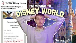 I'M MOVING TO DISNEY WORLD! DISNEY CULTURAL REPRESENTATIVE PROGRAM UK