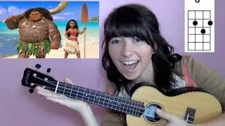 You're Welcome Moana (Ukulele Tutorial)