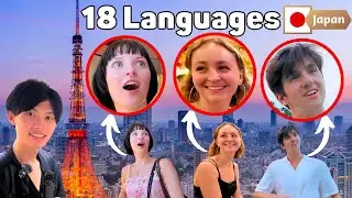 Shocking EVERYONE in Tokyo by Speaking All the Languages! 🇯🇵