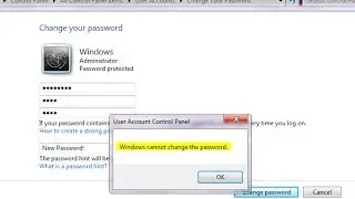 How To Disable Changing User Password [HD]
