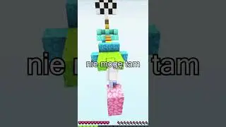 Minecraft ale NIE MOGĘ DOTYKAĆ ZIELONEGO KOLORU...