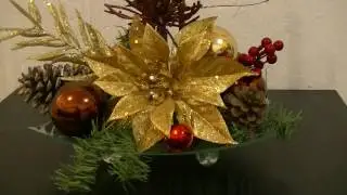 Make an easy Christmas table ornament