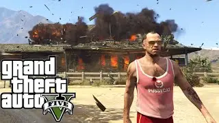 Trevor Destroys O'Neil Brothers Meth Lab - Crystal Maze - GTA 5 Gameplay Walkthrough