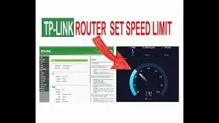 How to Limit wifi speed for others on tp link router | How to Bandwidth control limit speed