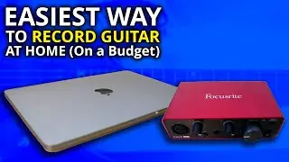 Easiest Guitar Home Recording Studio Setup