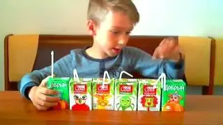 CHELLENGE//ЧЕЛЛЕНДЖ СОКОВ. Пробуем и угадываем соки