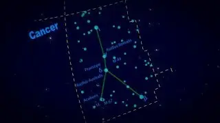 Cancer constellation map