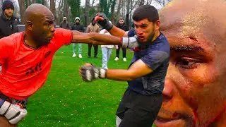 He puts a Hole in the Skull with a punch YFC#62