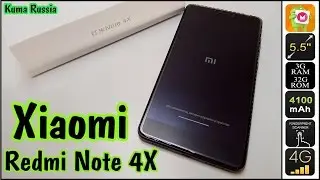 Xiaomi Redmi Note 4X 32Gb+3Gb Black. (Распаковка и мини Обзор)