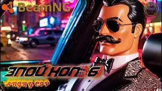 BeamNG drive. Злой коп#6 Angry cop#6