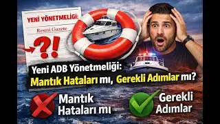 AMATÖR DENİZCİLİK NEREYE GİDİYOR! - DENİZCİLİK YASALARINDAKİ MANTIK HATALARI VE DOĞRULAR