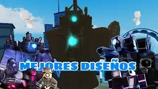 Los mejores DISEÑOS de cada juego de Skibidi Toilet en roblox (NO SON DEL TITAN CAMERA) 🚽