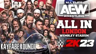 AEW All In London | WWE 2K23 PPV Sim