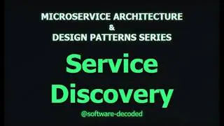 Service Discovery | Microservice Design Patterns Under 15 min