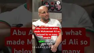 UFC Fighter Abu Azaitar on what made Muhammad Ali so special and loved #shorts