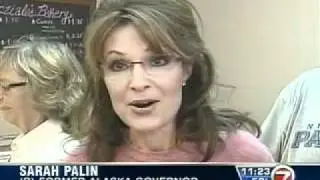 SARAH PALIN GIVES HER VERSION OF PAUL REVERE'S RIDE - WHDH NEWS