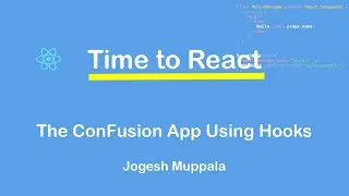 The ConFusion App using Hooks