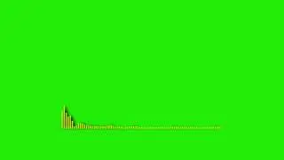 Audio Spectrum Visualizer Green Screen