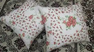 Как сшить Подушки с наполнителем Синтепух