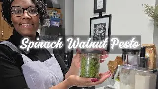Spinach Walnut Pesto