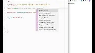 Advance PHP | Password Hash & Verify - video #61
